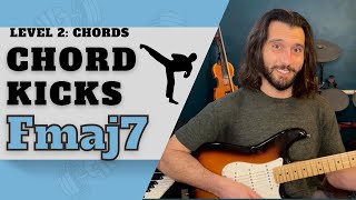 Chord Kicks - Fmaj7  [Play Along Workout for Guitar]