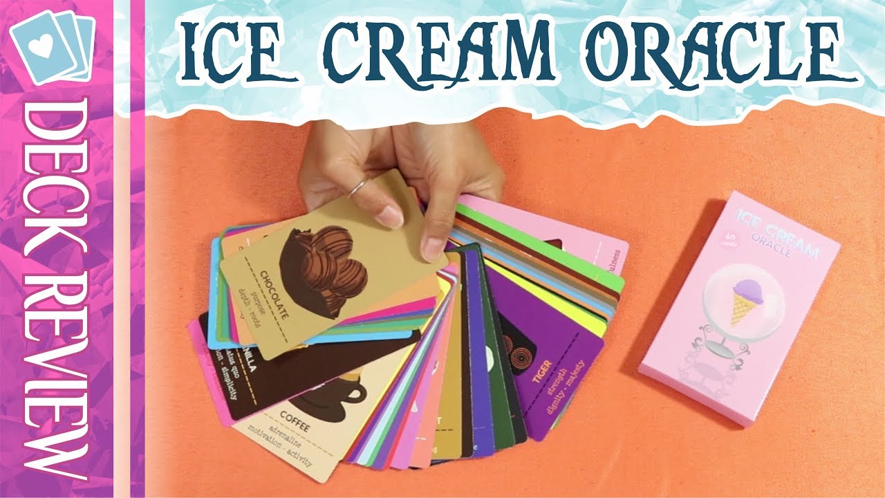 ICE CREAM ORACLE DECK REVIEW YouTube