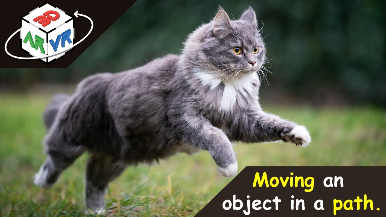 🐈How to move an object in a path. - YouTube
