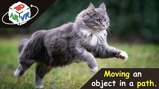 🐈How to move an object in a path.