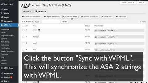 ASA 2 WPML Support