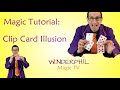 Learn the clip card illusion