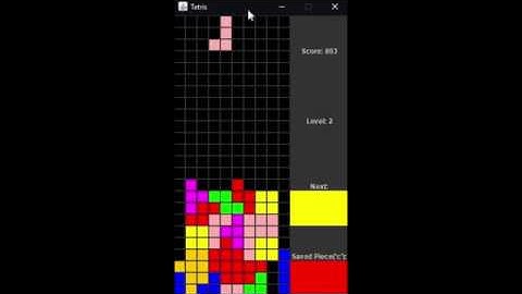 Tetris Demo - Java