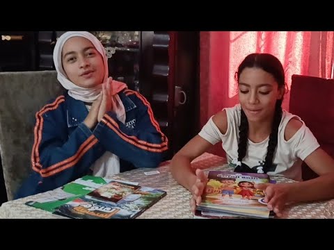 كده الكتب كملت كتب الأون لاين والمدرسة
