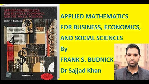 Ch # 16 Sec # 16.1(Q49-70) Part # 2 Optimization Methodology Derivatives Business Math Frank Budnick