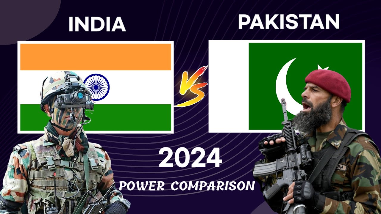 India vs Pakistan Military Power Comparison 2024  Pakistan vs India Military Power 2024