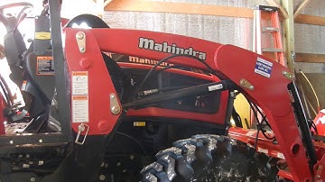 Mahindra Tractor 4035 0F Cold Start with Block Heater