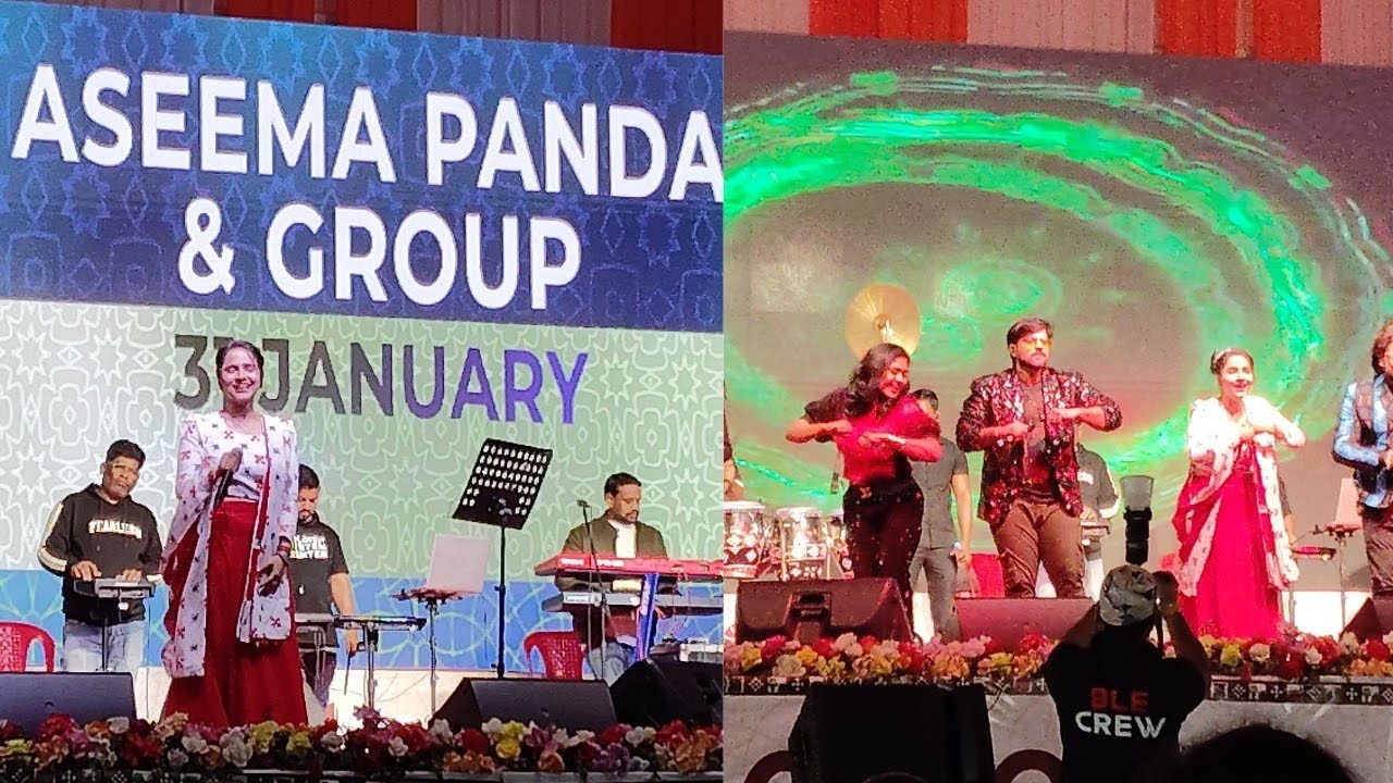 Ollywood Singer Asima Panda live Show At Sambalpur 