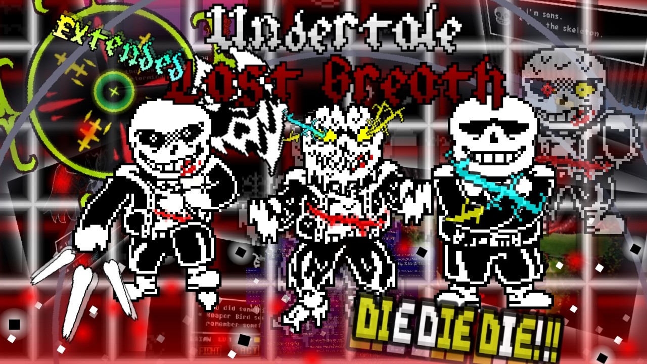 Undertale: Last Breath Envisioned Phases 1-2.5 by TonBog