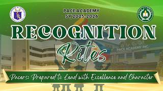 Recognition Rites 2025–2026 | Pace Academy