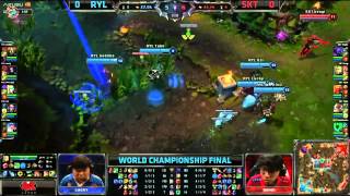 Faker reactions flash juke SKT T1 vs Royal LOL