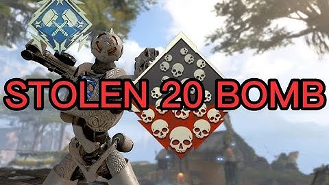 4000+ Damage and Stolen 20Bomb (19Kills 20Knocks) Pro Wraith Plays Pathfinder and rates his Heirloom