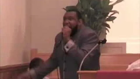 Pastor Danny Newton at Holy Temple