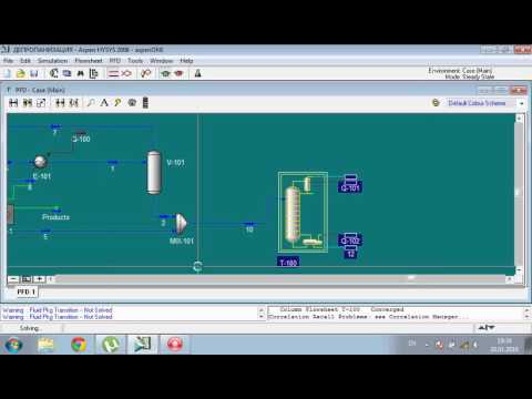 Расчет колонны депропанизации в hysys