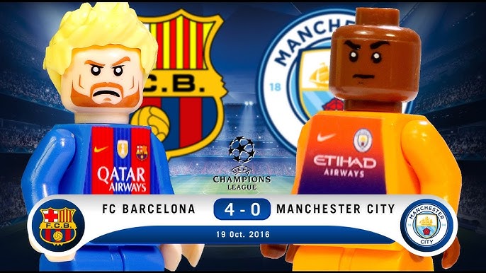 Barcelona 2 vs Real Madrid 2 - LEGO Fútbol - La Liga de España 06/05/2018 