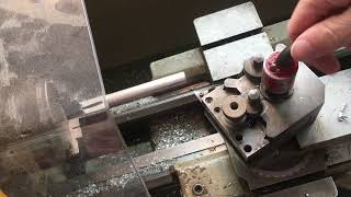 Turning 02 centring tools and facing off end