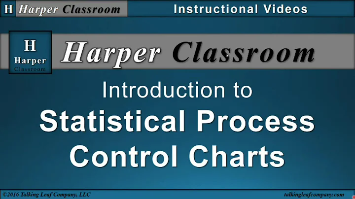 Introduction to Statistical Process Control Charts | Dr. Harper's Classroom