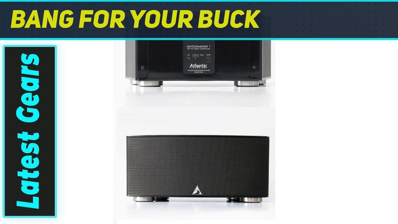 Atlantic Technology Gatecrasher 1: Маленький динамик, ОГРОМНЫЙ звук!