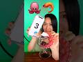 Eat 🐙 & 🦐 in __ bites!!