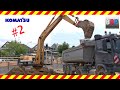 Komatsu PC210LC & Mercedes-Benz AROCS Tipper Trailer Trucks, Schwaikheim, Germany, 2021. #2