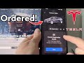 Ordering a new tesla model y long range with free supercharging  fsd