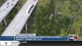 Witnesses recall deadly I-275 crash