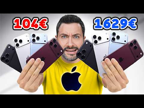 I Bought Every Fake iPhone 18 Pro for €104! (Shocked)
