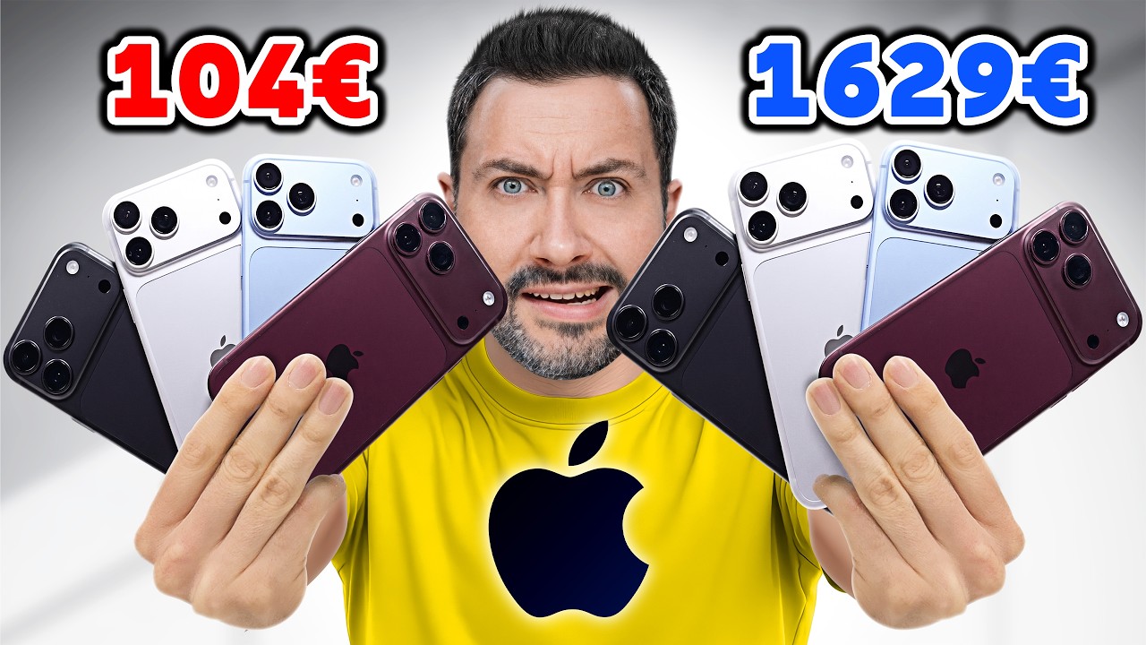 J'ai acheté tous les Faux iPhone 18 Pro à 104€ ! (choqué)