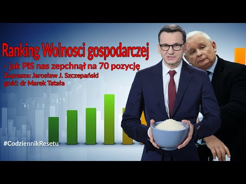 Jak PiS nas zepchnął na 70 pozycję w Rankingu Wolności Gospodarczej - Marek Tatała J. J. Szczepański