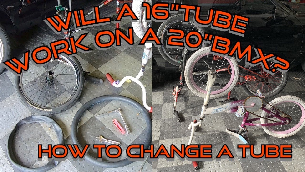 Will a 16" tube fit on a 20" BMX wheel? How to change a tube and tire ...