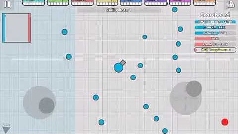 Diep.io Crazy Rainbow Glitch!! | Diep.io Mobile