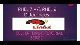 Rhel 7 Vs Rhel 6 Differences