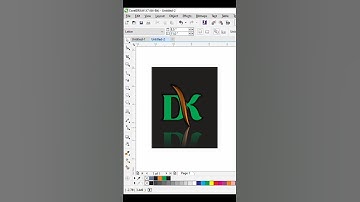 logo Design in CorelDRAW | CorelDRAW tutorial | Graphic Design #coreldraw #logo