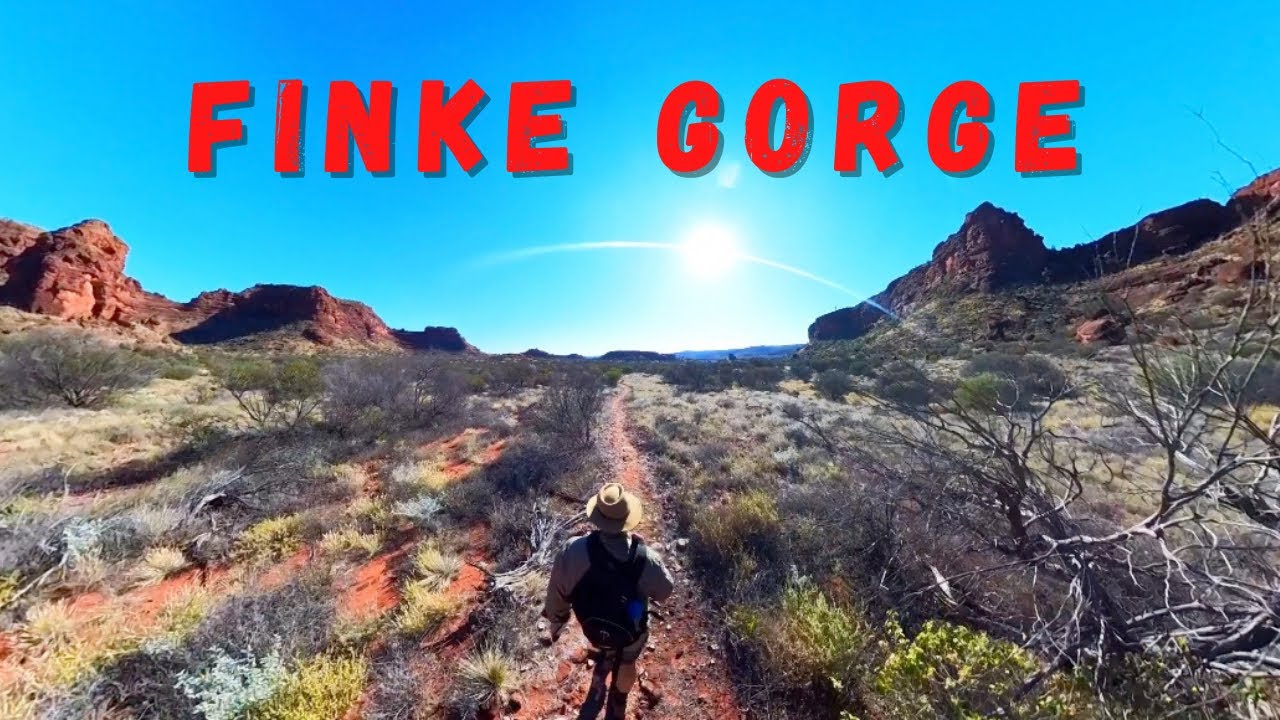 The MOST INSANE WALK ever! Finke Gorge