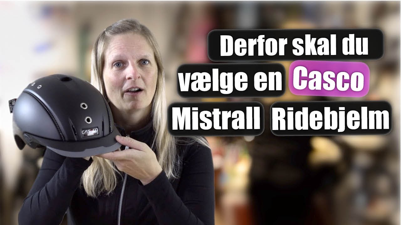 Køb Casco Mistrall Ridehjelm efter nyeste til den bedste