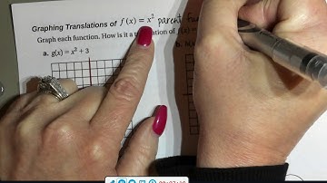 5 1 Attributes & transformations of Quadratic Functions