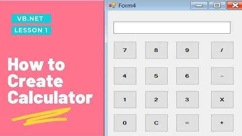 How to Create Calculator in VB .NET | Visual studio 2019 |DPK|Divyesh programming knowledge