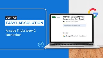 Monitor an Apache Web Server using Ops Agent Lab solution ||  #GSP1108 || Free Google Goodies