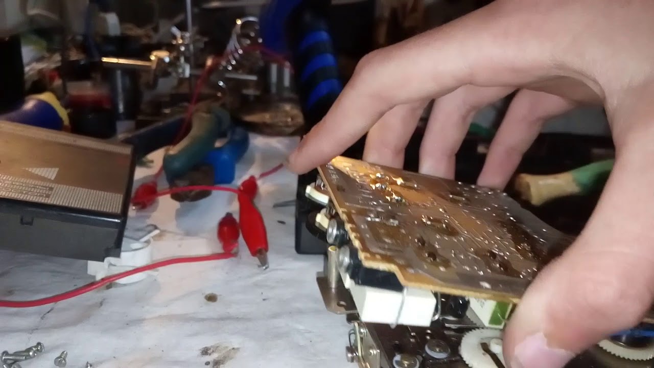 Ремонт и обзор внутренностей кассетного магнитофона Диана-406 стерео ...