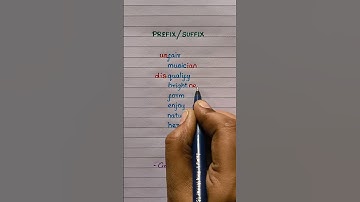 Prefix or Suffix | Learn English | Graze Education