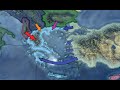 Maxed Greece vs neighbouring countries | HOI4 Timelapse