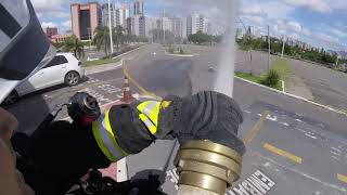 Treinamento de um Bombeiro Civil