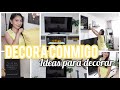 SALA CASA INFONAVIT|VERANO IDEAS PARA DECORAR|DECORA CONMIGO💛🍋🍋