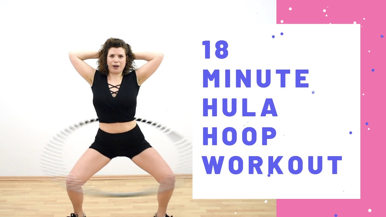 Multi Sports Aerobic Abs Fitness Workout 18 Gymnastic Blue Hula Hoop Only
