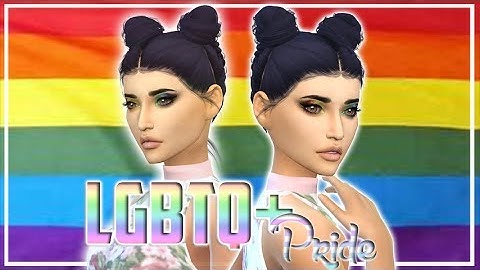 "Lesbian Sim" - Pride Month Create a Sim [Full CC List]