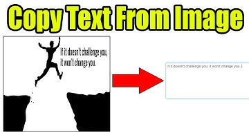How To Copy Text From Image - Image To Text Converter