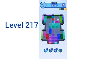 Color Block Jam Level 217 Walkthrough