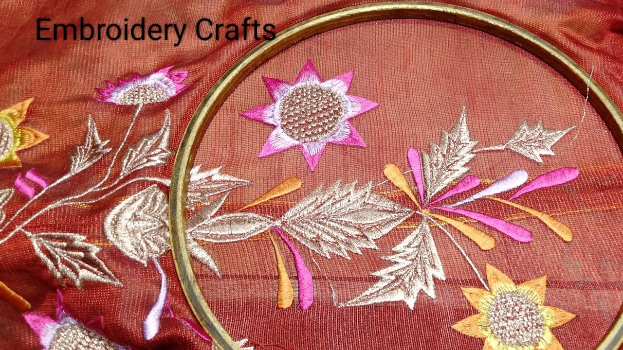 Beautifull machine made Embroidery design by Embroidery Crafts