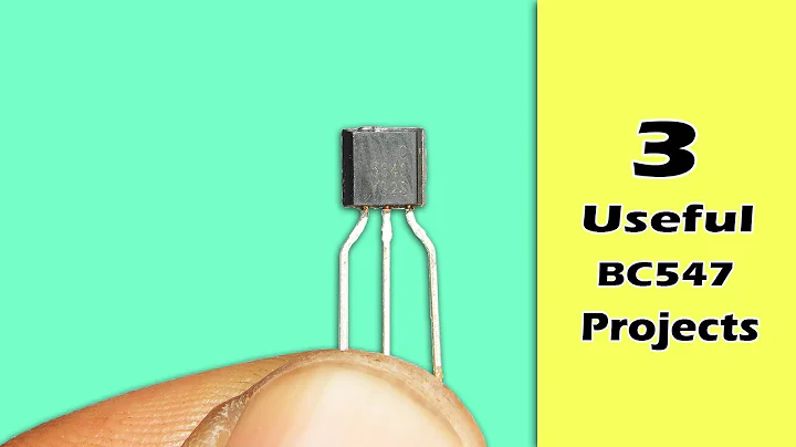 3 Useful BC547 Transistor Projects | Very Simple