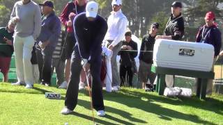 Tiger Woods Flip Frame Left Handed 2012 US Open Olympic Club Swingvision Slow Motion